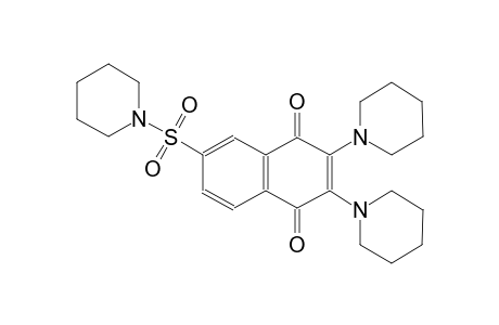 2,3-di(1-piperidinyl)-6-(1-piperidinylsulfonyl)naphthoquinone
