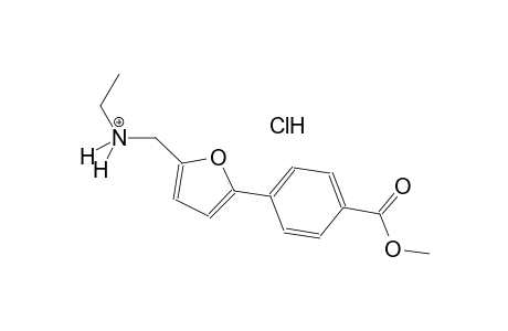 2-furanmethanaminium, N-ethyl-5-[4-(methoxycarbonyl)phenyl]-, hydrochloride