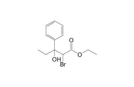 Ethyl 2-Bromo-3-hydroxy-3-phenylpentanoate