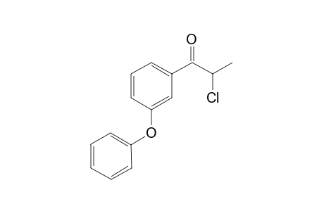 2-Chloranyl-1-(3-phenoxyphenyl)propan-1-one