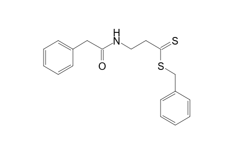 Benzyl 3-[(phenacetyl)amino]propane-1-(dithio)-oate