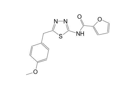 N-[5-(4-methoxybenzyl)-1,3,4-thiadiazol-2-yl]-2-furamide
