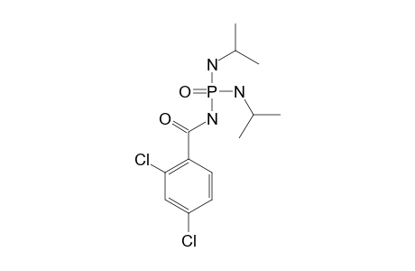 N-2,4-DICHLOROBENZOYL-N',N''-DIISOPROPYL-PHOSPHORIC-TRIAMIDE