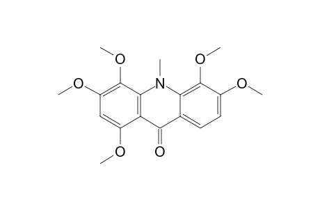 Buxifoliadine H, trimethyl ether