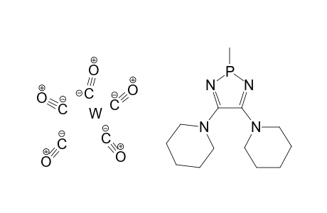 Pentacarbonyl[2-methyl-2H-1,3,2-diazaphosphole-4,5-di(1-piperidino)-kappaP]tungsten(0)
