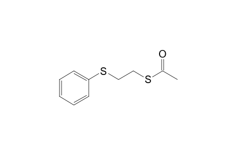 Acetic acid, thio-, S-[2-(phenylthio)ethyl]ester