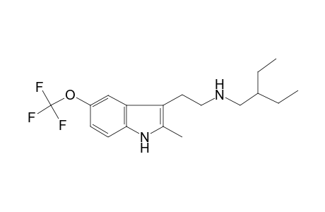 (2-Ethylbutyl)[2-(2-methyl-5-trifluoromethoxy-1H-indol-3-yl)ethyl]amine