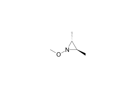 1-Methoxy-2,3-trans-dimethylaziridine