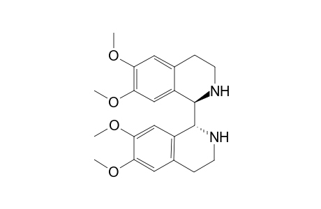 (1R,1'R)-6,6',7,7'-tetramethoxy-1,1',2,2',3,3',4,4'-octahydro-[1,1']-biisoquinoline