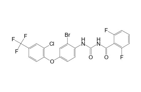 Benzamide, N-[[[2-bromo-4-[2-chloro-4-(trifluoromethyl)phenoxy]phenyl]amino]carbonyl]-2,6-difluoro-