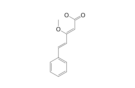 3-METHOXY-5-PHENYL-2,4-PENTADIENSAEURE
