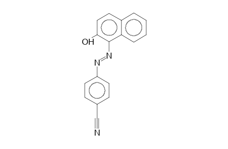 BENZONITRILE, 4-[(2-HYDROXY-1-NAPHTHALENYL)AZO]-