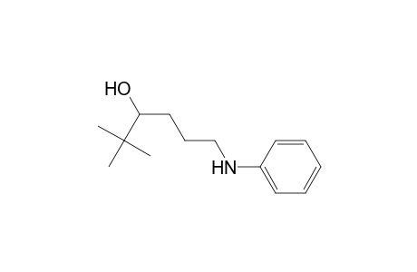 6-Anilino-2,2-dimethyl-3-hexanol