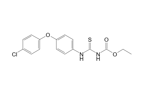 4-[p-(p-chlorophenoxy)phenyl]-3-thioallophanic acid, ethyl ester