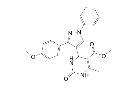 5-pyrimidinecarboxylic acid, 1,2,3,4-tetrahydro-4-[3-(4-methoxyphenyl)-1-phenyl-1H-pyrazol-4-yl]-6-methyl-2-oxo-, methyl ester