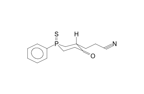 4-OXO-1-PHENYL-3-PHOSPHORINANEPROPIONITRILE 1-SULPHIDE