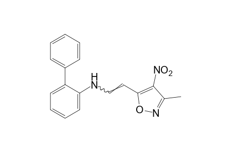 3-methyl-4-nitro-5-[2-(o-phenylanilino)vinyl]isoxazole