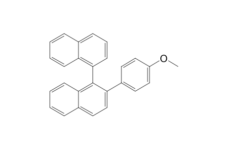 2-(4-Methoxyphenyl)-1-(1-naphthalenyl)naphthalene