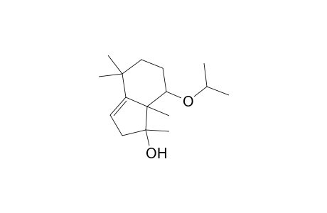 7-Isopropoxy-1,4,4,7a-tetramethyl-2,4,5,6,7,7a-hexahydro-1H-inden-1-ol