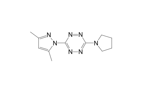 3-(3,5-Dimethyl-1H-pyrazol-1-yl)-36(N-pyrrolidinyl)-1,2,4,5-tetrazine