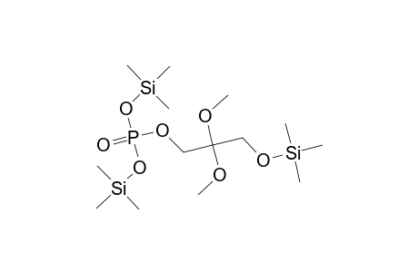 Phosphoric acid, 2,2-dimethoxy-3-[(trimethylsilyl)oxy]propyl bis(trimethylsilyl) ester