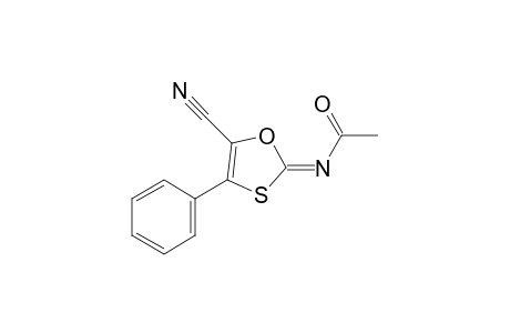(5E)-N-(5-Cyano-4-phenyl)-1,3-oxathiol-2-ylidene)acetamide