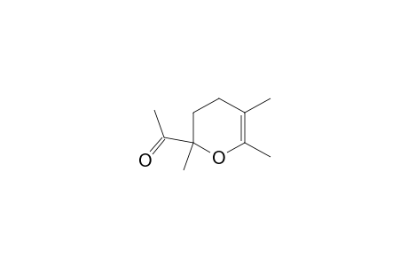 2-Acetyl-2,5,6-trimethyl-3,4-dihydro-2H-pyran