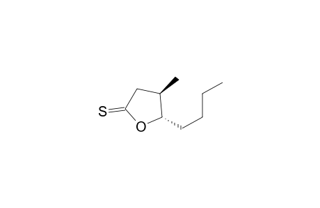 trans-5-butyl-4-methyldihydrofuran-2(3H)-thione
