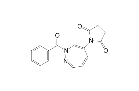 N-(1-benzoyl-1H-1,2-diazepin-6-yl)succinimide