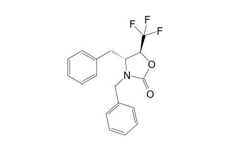 trans-3,4-Bis(benzyl)-5-trifluoromethyloxazolidin-2-one