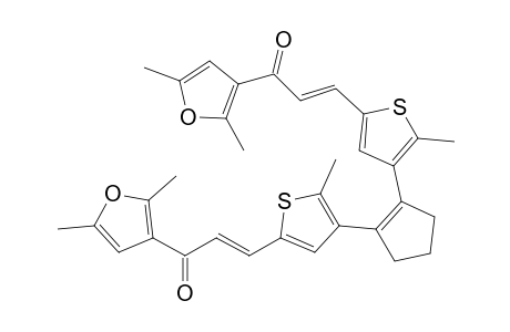 1,2-Bis[2-methyl-5-[3-(2,5-dimethylfuran-3-yl)-3-oxopropenyl]thiophen-3-yl]cyclopentene