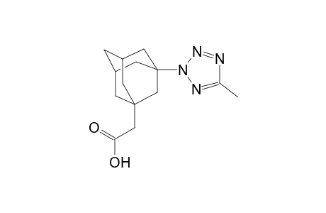 [3-(5-methyl-2H-tetraazol-2-yl)-1-adamantyl]acetic acid