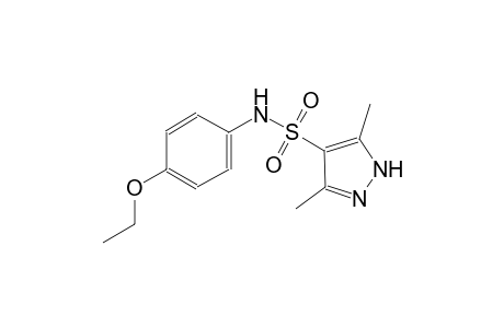 N-(4-ethoxyphenyl)-3,5-dimethyl-1H-pyrazole-4-sulfonamide