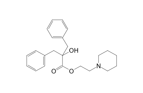 2-(1-Piperidinyl)ethyl 2-benzyl-2-hydroxy-3-phenylpropanoate