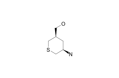 (+/-)-(3-BETA,5-BETA)-3-AMINO-5-(HYDROXYMETHYL)-THIANE