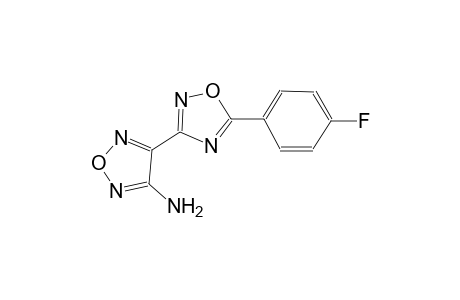 1,2,5-oxadiazol-3-amine, 4-[5-(4-fluorophenyl)-1,2,4-oxadiazol-3-yl]-