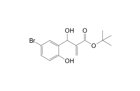 tert-Butyl 3-(5-Bromo-2-hydroxyphenyl)-3-hydroxy-2-methylenepropanoate