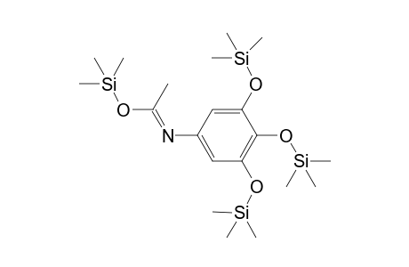 N-[1'-(Trimethylsilyloxy)ethylidene]-3(2),4,5(6)-bis[(trimethylsilyl)oxy]-aniline