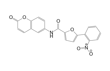 5-(2-nitrophenyl)-N-(2-oxo-2H-chromen-6-yl)-2-furamide