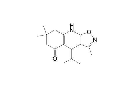 4-Isopropyl-3,7,7-trimethyl-4,7,8,9-tetrahydroisoxazolo[5,4-b]quinolin-5(6H)-one