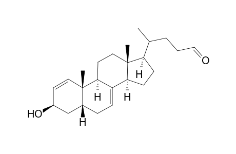 3.beta.-Hydroxy-5.beta.-chola-1,7-dien-24-al