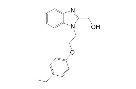1H-1,3-Benzimidazole-2-methanol, 1-[2-(4-ethylphenoxy)ethyl]-