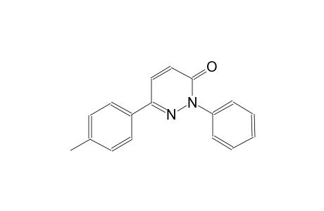 3(2H)-pyridazinone, 6-(4-methylphenyl)-2-phenyl-