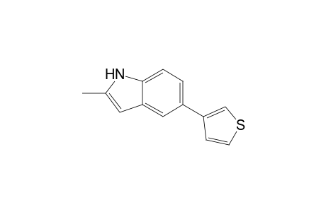 2-Methyl-5-(3-thienyl)-1H-indole