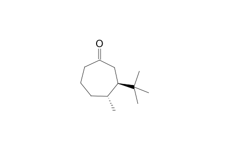 trans-3-tert-Butyl-4-methylcycloheptanones