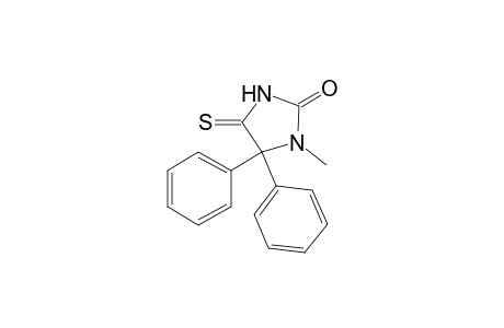 1-Methyl-5,5-diphenyl-4-sulfanylidene-2-imidazolidinone