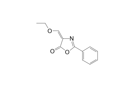 (4E)-4-(ethoxymethylidene)-2-phenyl-1,3-oxazol-5-one