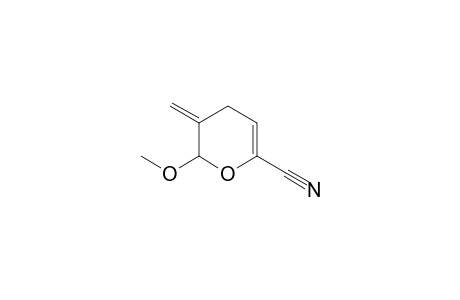 6-methoxy-5-methylene-4H-pyran-2-carbonitrile