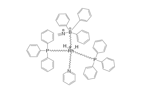 TRANS-[RH(CNBPH3)(H)2(PPH3)2(PY)]