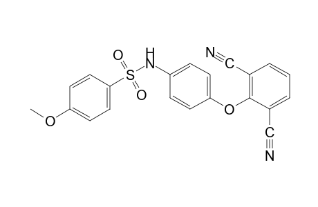 4'-(2,6-dicyanophenoxy)-4-methoxybenzenesulfonanilide
